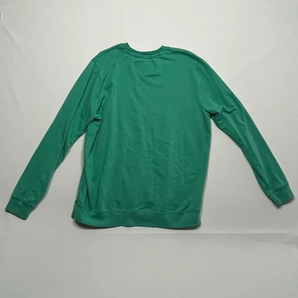 San Francisco Work Shirts "Respect" Crewneck Sweatshirt Green Size Large - Picture 3 of 5